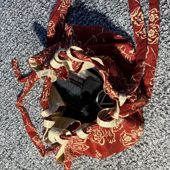 Handmade Reversible One of a Kind Handbag OOAK Durable Tote - Picture 10 of 16